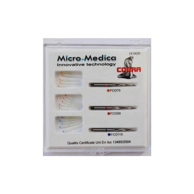 Crystal Quartz Fiber Post Cobra Set