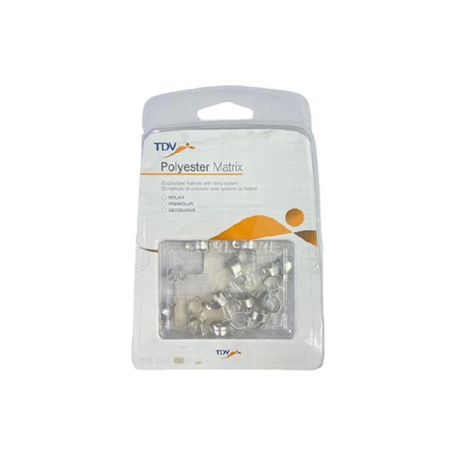 Molar Matrices For Deciduous Transparent - 20 Pcs